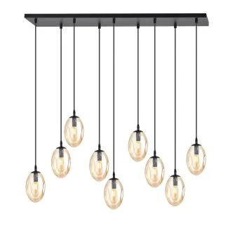 EMIBIG 1267/9 LAMPA SUFITOWA ASTRAL 9 BL MIODOWY