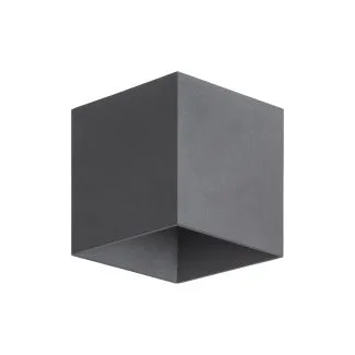 TK-LIGHTING 18086 CUBE GRAY KINKIET LED IP 54