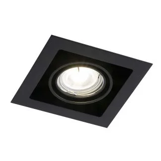 ANTIGO Lampa wpuszczana Ebino - Czarna 3304