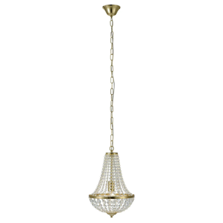 MARKSLOJD 106118 GRANSO lampa wisząca 1L 30cm Złoty Szczotkowany/MC