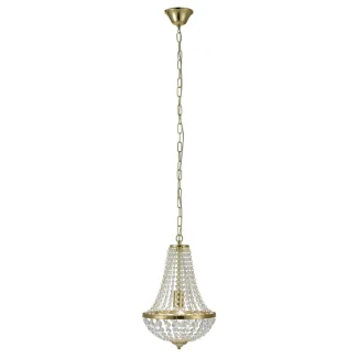 MARKSLOJD 106118 GRANSO lampa wisząca 1L 30cm Złoty Szczotkowany/MC