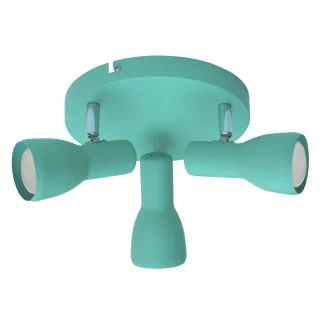 CANDELLUX 98-50601 PICARDO PLAFON 3X40W E14 MIĘTOWY (14-6011TPX)