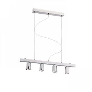RENDL R11796 RALLONG 4 podstawa wisząca chrom 230V E27 4x42W