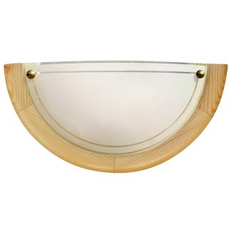 CANDELLUX 11-32440 1030 PLAF 1/2 DREWNO STANDARD 1X60W E27 SOSNA