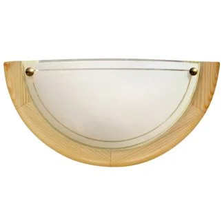 CANDELLUX 11-32440 1030 PLAF 1/2 DREWNO STANDARD 1X60W E27 SOSNA