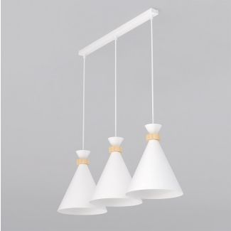 EMIBIG 1679/3 ZERO 3 WHITE LAMPA WISZĄCA