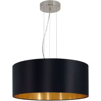 EGLO 31605 HL/3 Ø530 NICKEL-M/SCHWARZ MASERLO
