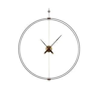 KING HOME MSE1501100485 Zegar ścienny DOBLE RING 90