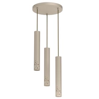 LUMINEX 5738 żyrandol Tibia Buble plate dia 300 mm beige 3xGU10