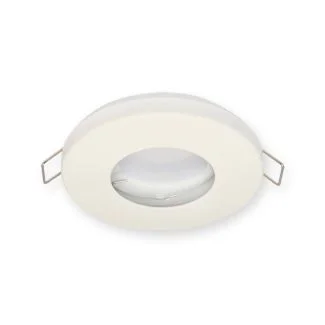 LED line 245404 Oprawa wodoodporna okrągła stała biała matowa blaszana