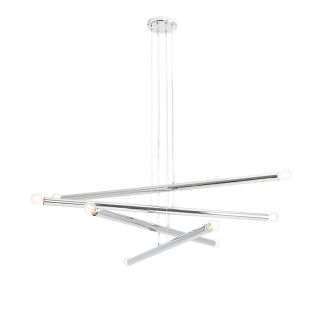 ALDEX 1072P4 LAMPA WISZĄCA TUBO 8 CHROM