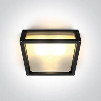 ONE LIGHT 67420B/B Psofida S czarny zewnętrzny kinkiet E27 2x12w IP54
