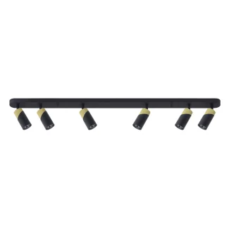MILAGRO ML0283 NEO BLACK GOLD SPOT 6xGU10