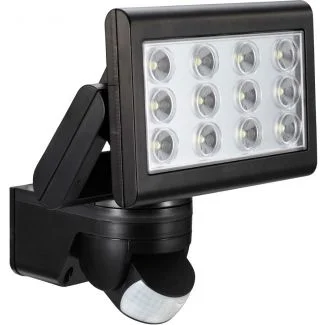 INQ FL010NW Naświetlacz LED 25W SMD Pir IP44 Black