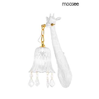 MOOSEE MSE1501100400 lampa ścienna GIRAFFE biała