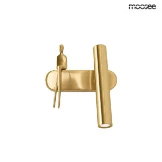 MOOSEE MSE1501100479 lampa ścienna BOY TUBE R złota