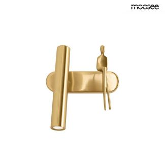 MOOSEE MSE1501100481 lampa ścienna BOY TUBE L złota