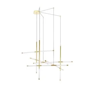 MOOSEE MSE1501100488 lampa wisząca MIKADO M złota