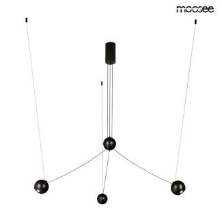 MOOSEE MSE1501100491 lampa wisząca OCTO 3 czarna