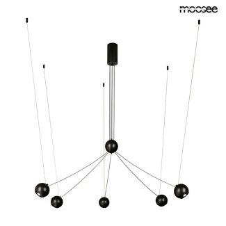 MOOSEE MSE1501100492 lampa wisząca OCTO 5 czarna