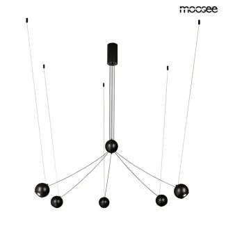 MOOSEE MSE1501100492 lampa wisząca OCTO 5 czarna
