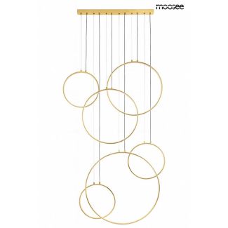 MOOSEE MSE1501100603 lampa wisząca CIRCULO SIX złota