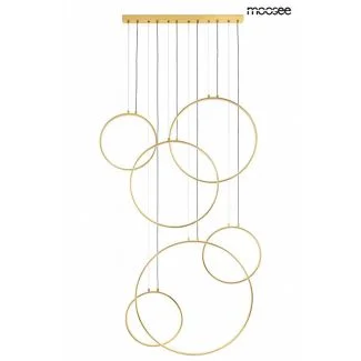 MOOSEE MSE1501100603 lampa wisząca CIRCULO SIX złota