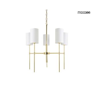 MOOSEE MSE1501100576 lampa wisząca IMPERIO 5 złota
