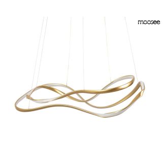 MOOSEE MSE1501100591 lampa wisząca WAVES 2 złota