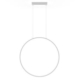 LIGHT PRESTIGE LP-999/1P L WH CCT Lampa wisząca Mirror L biała IP44 LED CCT