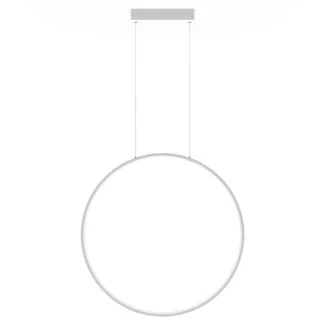 LIGHT PRESTIGE LP-999/1P L WH CCT Lampa wisząca Mirror L biała IP44 LED CCT