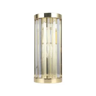 LIGHT PRESTIGE LP-2910/1W L GD Kinkiet Vetro złoto 1xE14