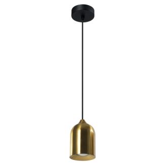 LIGHT PRESTIGE LP-0110/1P GD Metalowa lampa wisząca Nilo złota 1xGU10