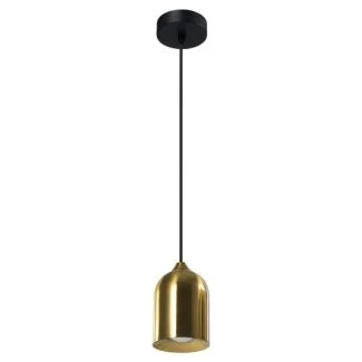 LIGHT PRESTIGE LP-0110/1P GD Metalowa lampa wisząca Nilo złota 1xGU10