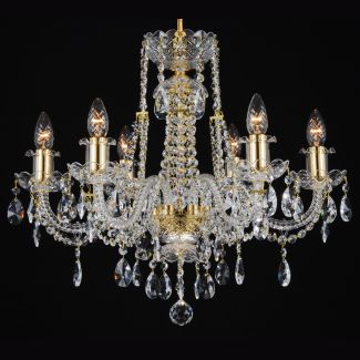 ECRYSTAL ZYR-06 Crystal-FG (gold tubes)
