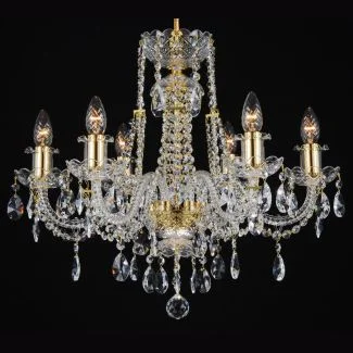 ECRYSTAL ZYR-06 Crystal-FG (gold tubes)