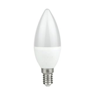 MILAGRO EKZA8006 Żarówka LED 7W E14 C37. Świeczka Barwa: 6500K