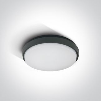 ONE LIGHT 67362/AN/W Fasideri plafon antracyt LED 3000K 20W IP54