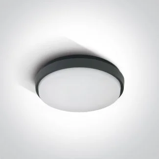 ONE LIGHT 67362/AN/W Fasideri plafon antracyt LED 3000K 20W IP54
