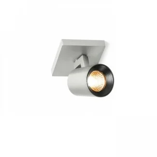 RENDL R12913 KENNY I natynkowa aluminium szczotkowane/czarna 230V GU10 35W