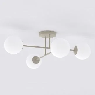 EMIBIG 1635/4 ROMA 4 MOKKA OPAL LAMPA SUFITOWA