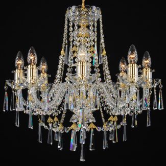 ECRYSTAL ZYR-08 Crystal-KNG (gold tubes)