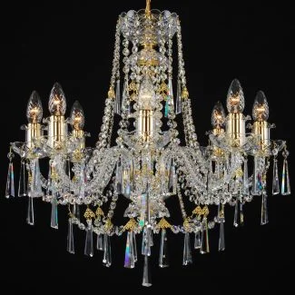 ECRYSTAL ZYR-08 Crystal-KNG (gold tubes)