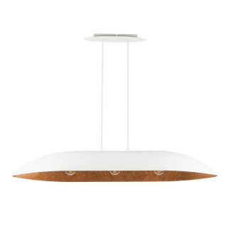 SIGMA 40638 lampa wisząca Gondola L biały/miedziany