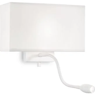 IDEAL LUX HOTEL AP2 ALL WHITE 215693