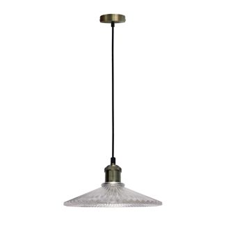 CANDELLUX 50101271 LAMPA WISZĄCA CHESTER 210mm 1 BEZBARWNY PATYNA
