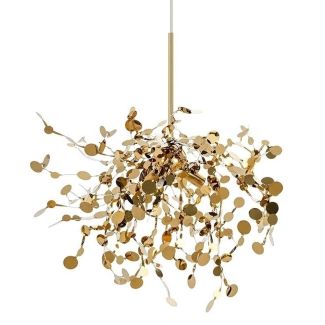 King Home JD8653-1.GOLD Lampa wisząca MONETE SINGLE złota - metal