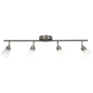 CANDELLUX 94-83992 LAMPA DROPS LISTWA 4x40W G9 NIKIEL MAT