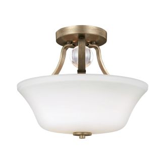 ELSTEAD Evington FE-EVINGTON-SF-SG 2 Light Semi-Flush - Sunset Gold