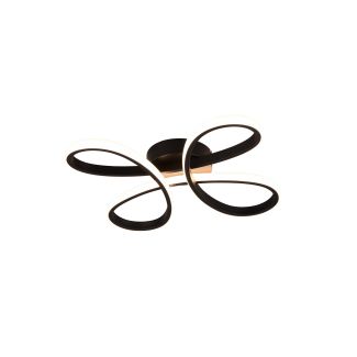 TRIO FLY 645610132 LAMPA SUFITOWA czarny